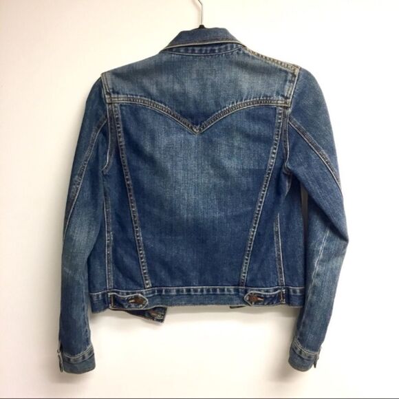 Earl JEANS Vintage Denim Jacket Medium Blue XS - Picture 3 of 4